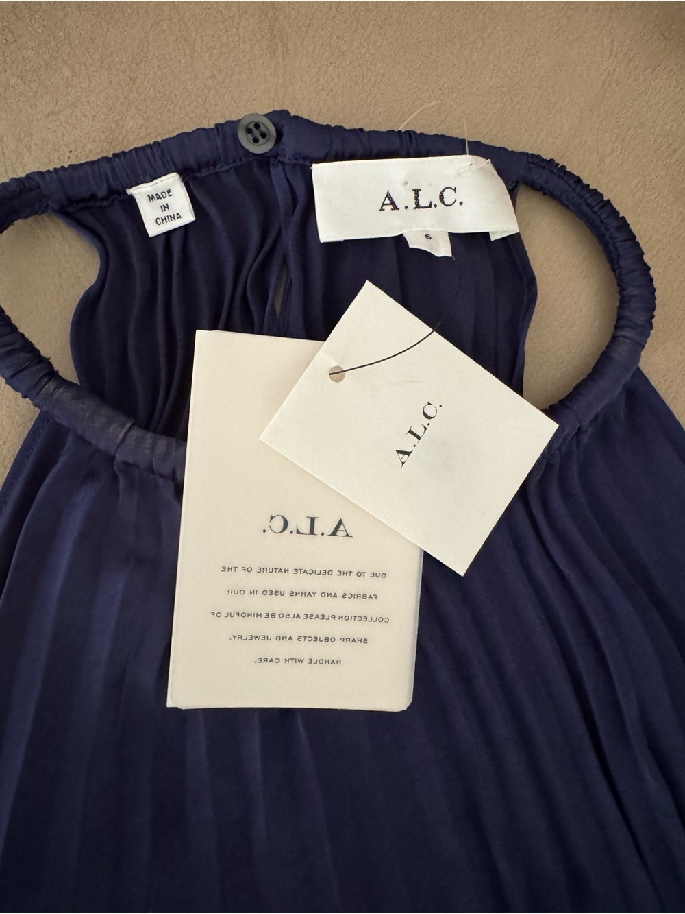 A.L.C. Renzo II Satin Pleated Dress. Size 6. MSRP $595 - Picture 12 of 17